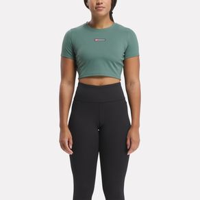 Polera Training | Lux Bold Crop Tee | Mujer